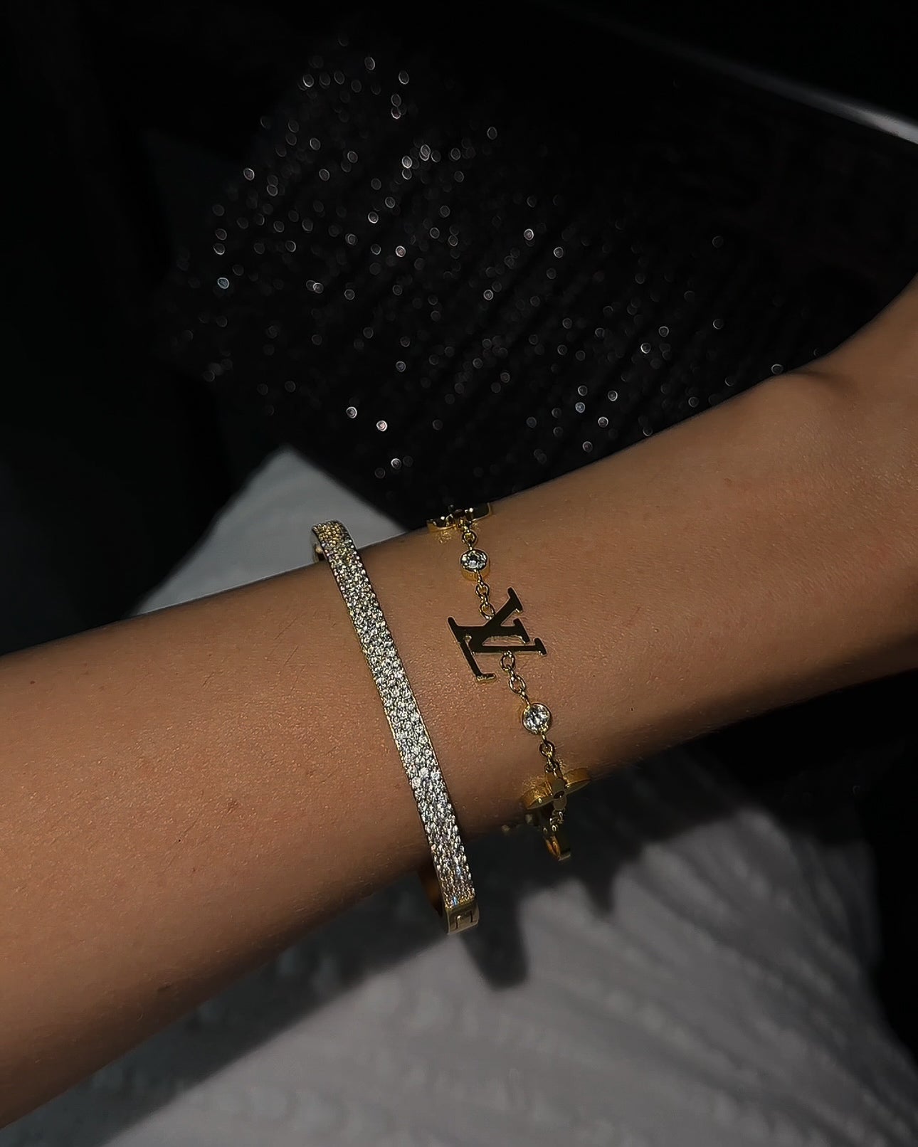SAINT LIVIA | GOLD BRACELE