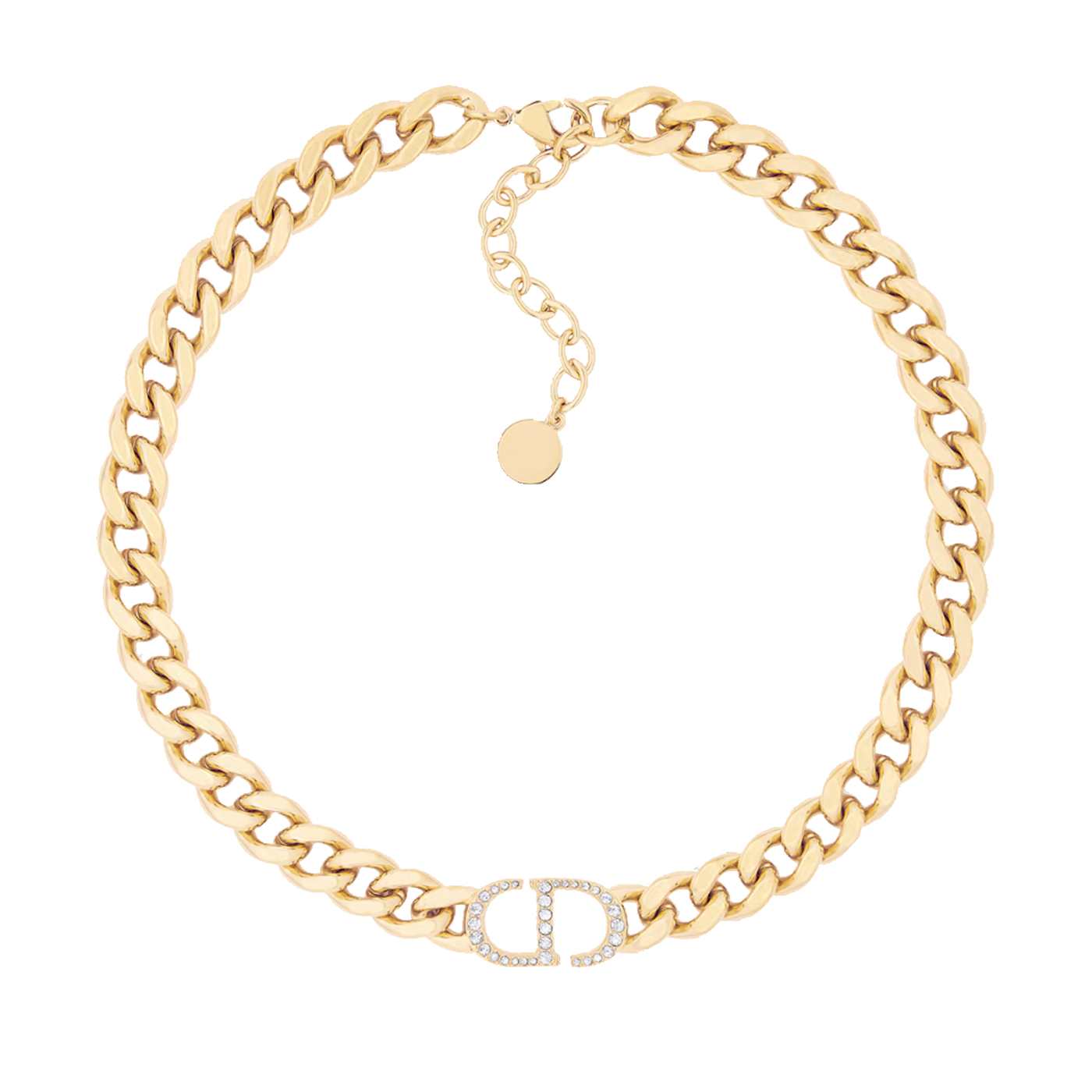 Diana Necklace - Gold Diamond
