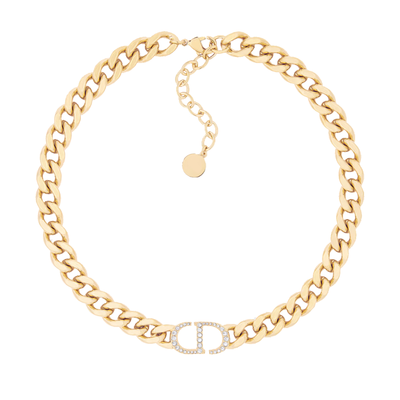 Diana Necklace - Gold Diamond
