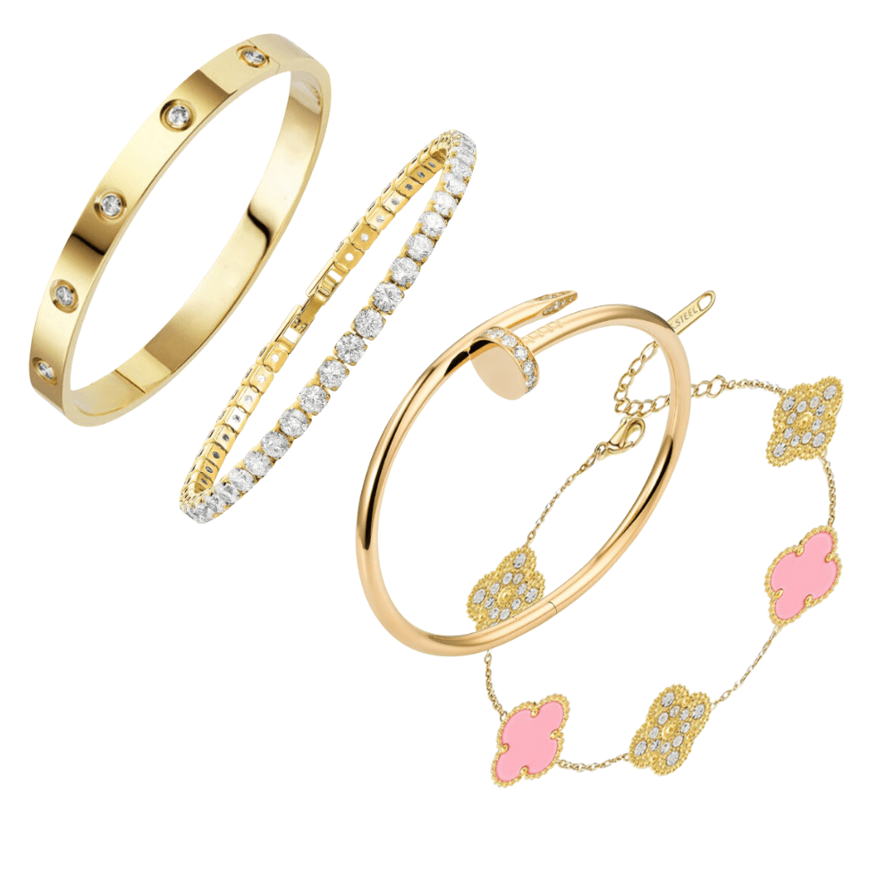 SAINT RIVIERA STACK | GOLD TRIO