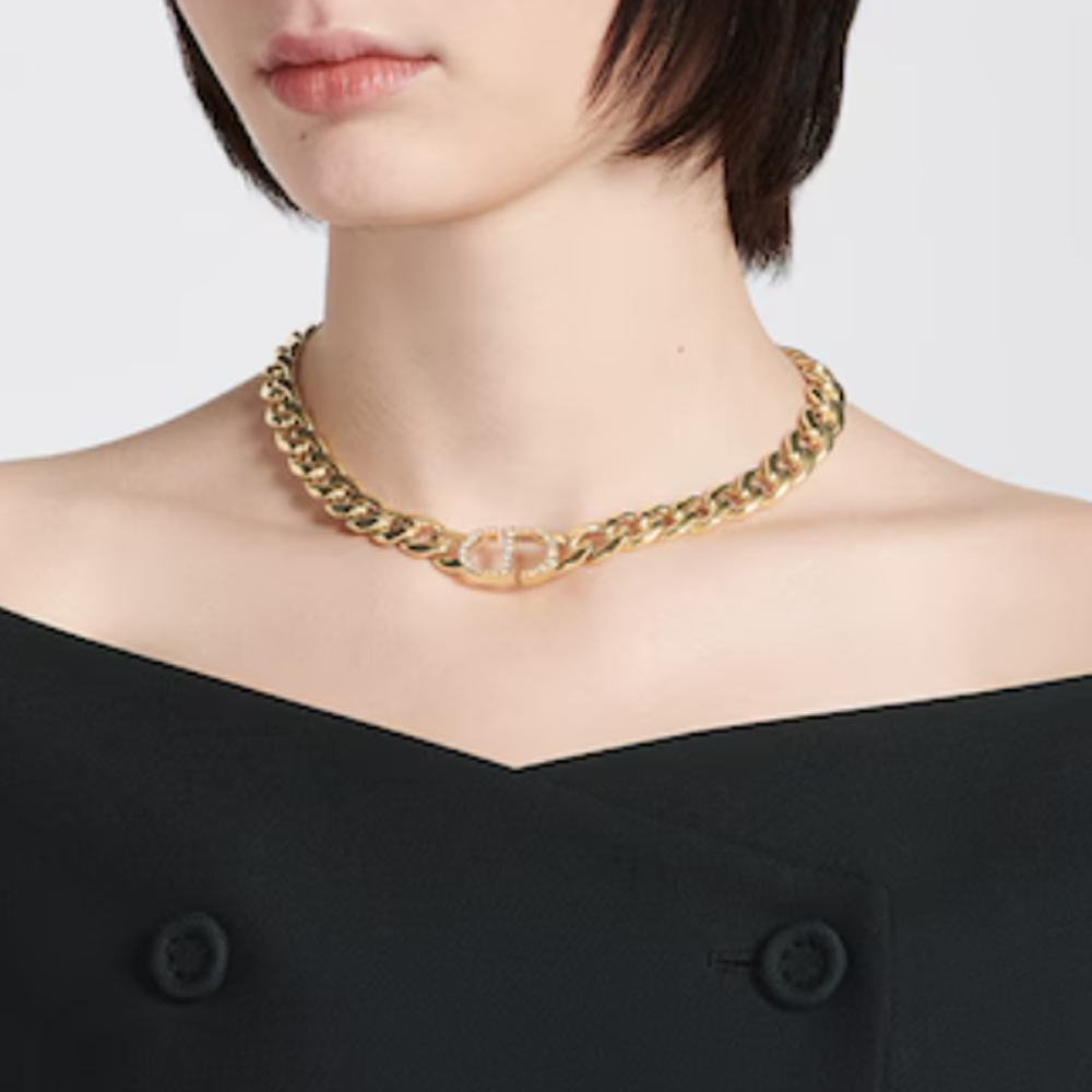 Diana Necklace - Gold Diamond